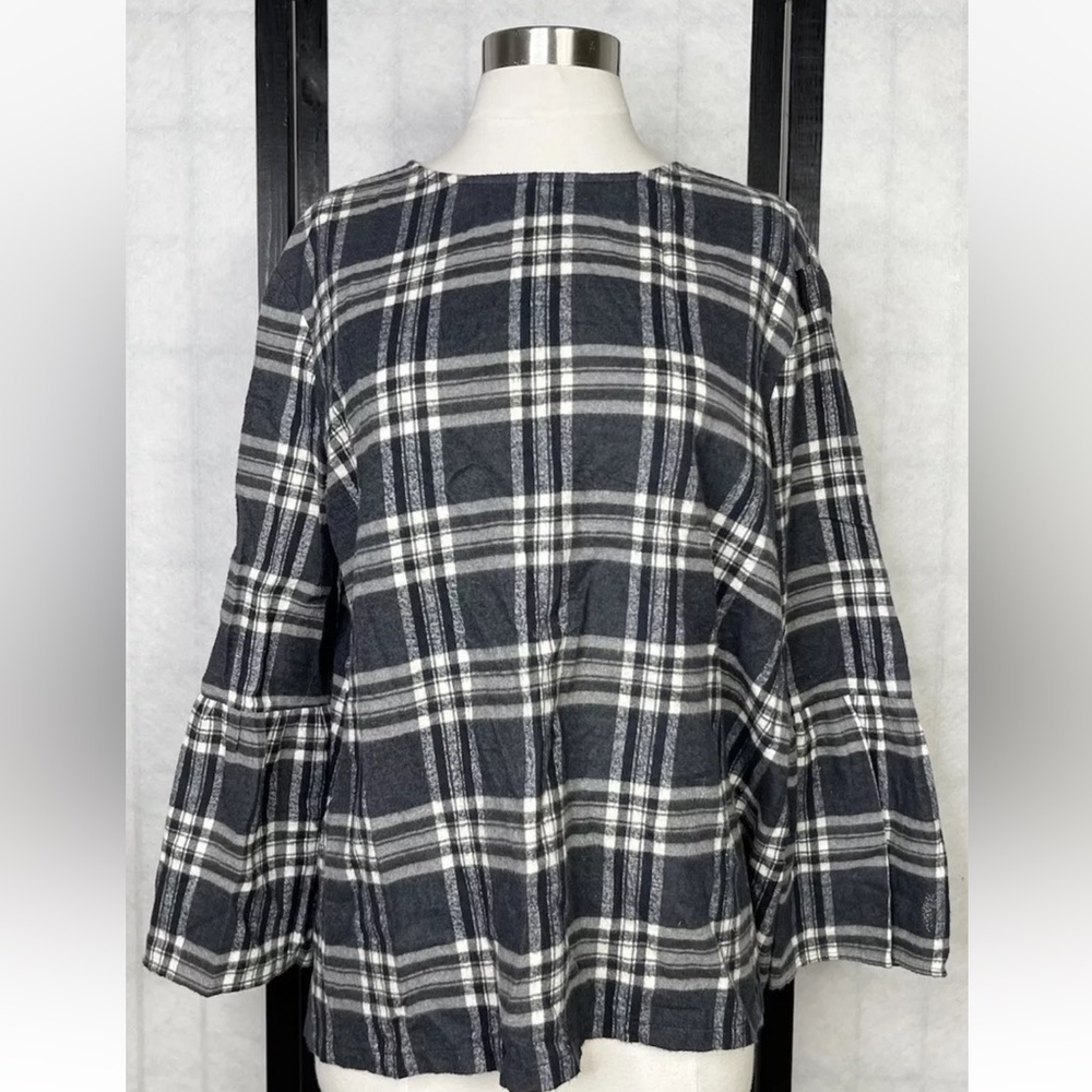 Hatch Maternity Madeline Flannel Top. Size: 1 - Picture 5 of 6